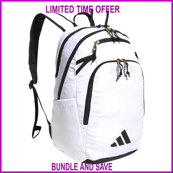 Durable Polyester Backpack with Water-Resistant Base and Multiple Pockets